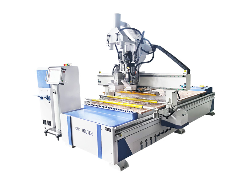 1328直排換刀加排鉆加自動(dòng)上下料開料機(jī) 1328直排換刀加排鉆加自動(dòng)上下料開料機(jī)